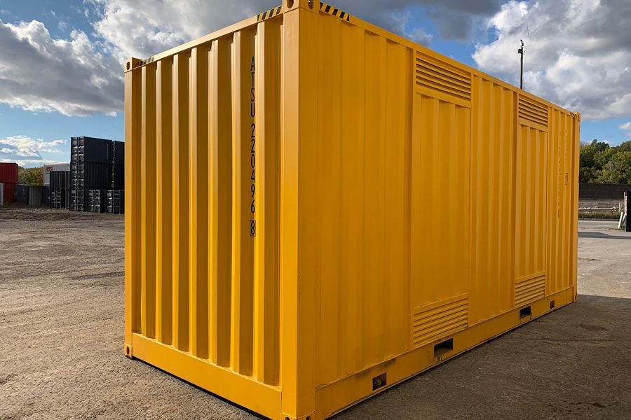 CONTENEDOR 20 PIES NUEVO CUBO ALTO MERCANCÍAS PELIGROSAS