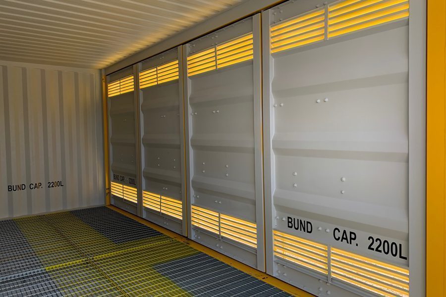 CONTENEDOR 20 PIES NUEVO CUBO ALTO MERCANCÍAS PELIGROSAS