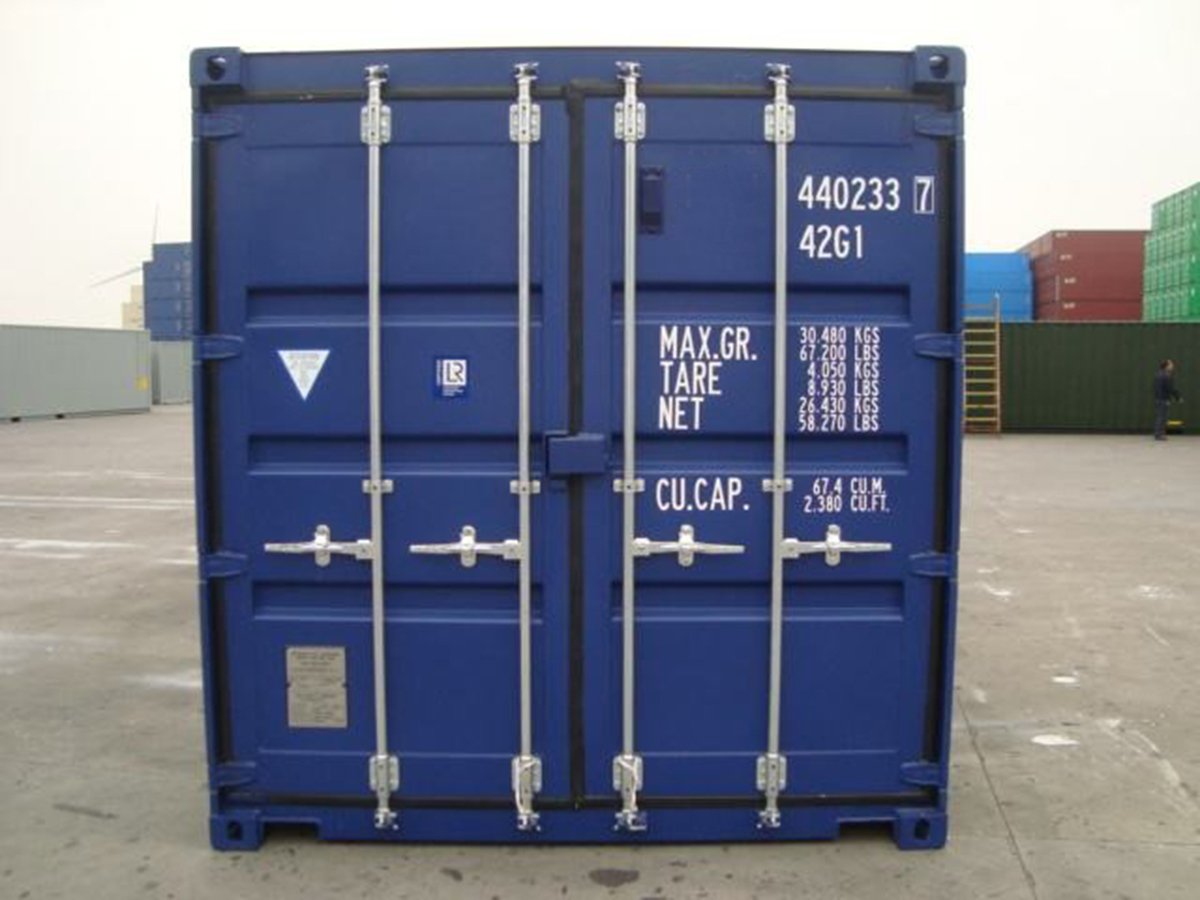 Contenedor de Envío de Doble Puerta (DD) de 40 ′