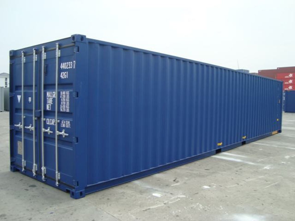 Contenedor de Envío de Doble Puerta (DD) de 40 ′